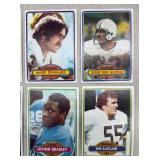 Vintage NFL Football Cards Set - 1970s Players