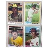Vintage Baseball Cards Collection - 1970s-1980s