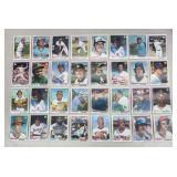 Vintage Baseball Cards Collection - Mixed MLB Players