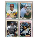 Vintage Baseball Cards Collection - Mixed MLB Players