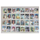 Vintage Baseball Cards - Assorted 1970s-1980s MLB Cards