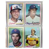 Vintage Baseball Cards - Assorted 1970s-1980s MLB Cards