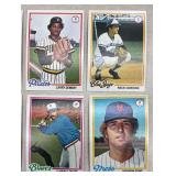 Vintage Baseball Cards - Assorted 1970s-1980s MLB Cards