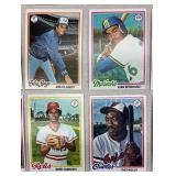 Vintage Baseball Cards - Assorted 1970s-1980s MLB Cards