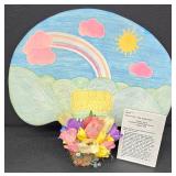 Phyllis Lite Tulip Patch Mask