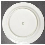 Porsgrund Norway Octavia Red Pattern Dinnerware Set