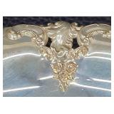 Vintage Wallace Sterling Grande Baroque 4413 Plate & Compote