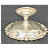 Vintage Wallace Sterling Grande Baroque 4413 Plate & Compote