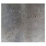 Vintage Wallace Sterling Grande Baroque 4413 Plate & Compote