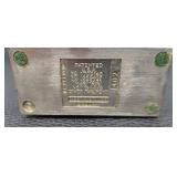 Vintage Westclox La Salle Dura Case Clock / Vintage Art Deco Westclox Case Clock