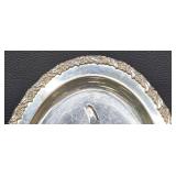 Franciscan Spring Flower 2060 WM Rogers & Son 10.75 in Footed Platter