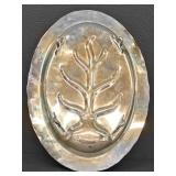 Franciscan Spring Flower 2060 WM Rogers & Son 10.75 in Footed Platter