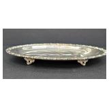 Franciscan Spring Flower 2060 WM Rogers & Son 10.75 in Footed Platter