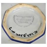 Quimper France Bowls (Pair) - Prince William Plate (England) - Norway Tray - Paris Doll