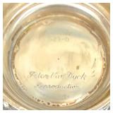 Lunt Sterling Peter Van Dyck Reproduction Mugs