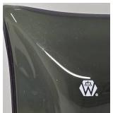 Vintage 1960's Smoked Glass Catch-All Tray - Lizard-to-Man Evolution Motif