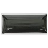 Vintage 1960's Smoked Glass Catch-All Tray - Lizard-to-Man Evolution Motif