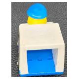 Vintage Fisher-Price Little People Service Vehicles & 1976 Kenner Tree Tots Fireman Figure