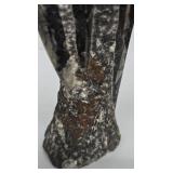 MP - Orthoceras Fossil in Marble Tower 9.25in Tall & Flat Marble Fossil 5.5x6.5in