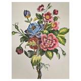The Hammer Museum Floral Bouquet Prints (Lot of 4)