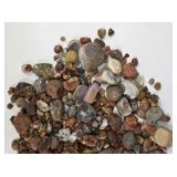 Collection of Agates & Other Stones - Mixed Pebbles With Geodes and Banding