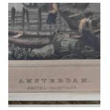 David Korte Antibes Ruins Mini Print - L. Rohbock Amsterdam Print w/ COA