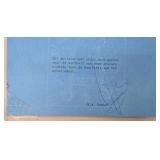 David Korte Antibes Ruins Mini Print - L. Rohbock Amsterdam Print w/ COA