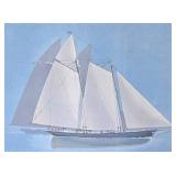 America 1851 Sailboat Print - Framed Artwork