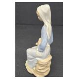 LLADRO Porcelain Figurine - Woman with Calla Lilies
