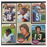 Football Cards - 48 Vintage NFL Trading Cards