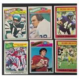 Football Cards - 48 Vintage NFL Trading Cards