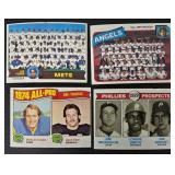 Topps Baseball Cards Lot - 52 Vintage MLB Cards