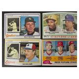 Topps Baseball Cards Lot - 52 Vintage MLB Cards