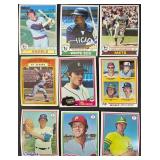 Topps Baseball Cards Lot - 52 Vintage MLB Cards