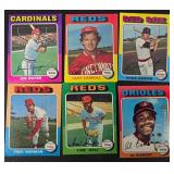 Baseball Cards - 72 Vintage MLB Cards, Mixed Teams & Sets