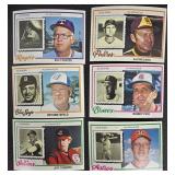 Baseball Cards - 72 Vintage MLB Cards, Mixed Teams & Sets