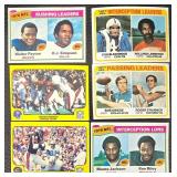 Vintage 1970s NFL Football Card Lot - 54 Cards - Multi-Team Set