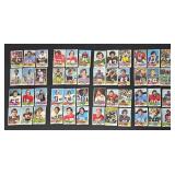 NFL Football Trading Cards - 48 AFC/NFC Cards (Vintage 1970s Era)