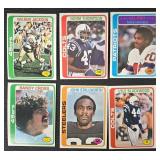 Vintage NFL Football Cards Collection - 48 Cards AFC/NFC Mix