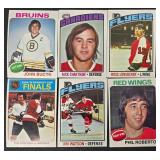 Vintage NHL Hockey Trading Cards Collection - 1970s-80s Multi-Team Set