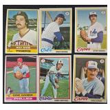 Vintage Baseball Cards - 48 Cards (Lot of 48)