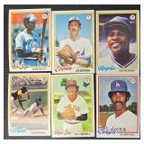 Vintage Baseball Cards - 48-Card Set - Assorted Teams & Players