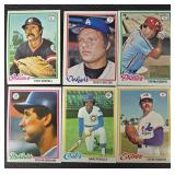 Vintage Baseball Cards - 48-Card Set - Assorted Teams & Players