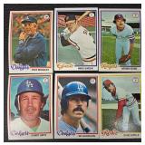 Vintage Baseball Cards - 48-Card Set - Assorted Teams & Players