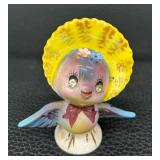 Vintage Lefton Bluebird Anthropomorphic Salt and Pepper Shakers and Vintage Penguin Anthropomorphic Salt and Pepper Shakers