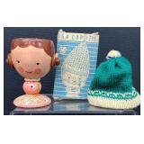 Vintage Handmade Wooden Egg Cups by Sevi - Italy