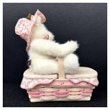 Longaberger Horizon of Hope Basket, Boyds Bear 'Hope L. Bearywell, Longaberger Lots of Luck Basket & Boyd's Bear Lucky O' Beary