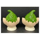 Pair of Vintage Pixie Elf Salt and Pepper Shakers