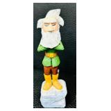 Hand-Carved Wooden Figurines Set includes Rustic Lumberjack Scene