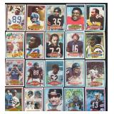 Vintage NFL Trading Cards 1970s Stars - Archie Griffin, Tony Dorsett, Chuck Foreman, John James